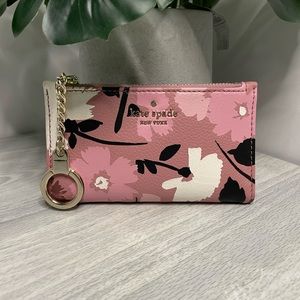 Kate Spade Medium Zip Cardholder With Keyring